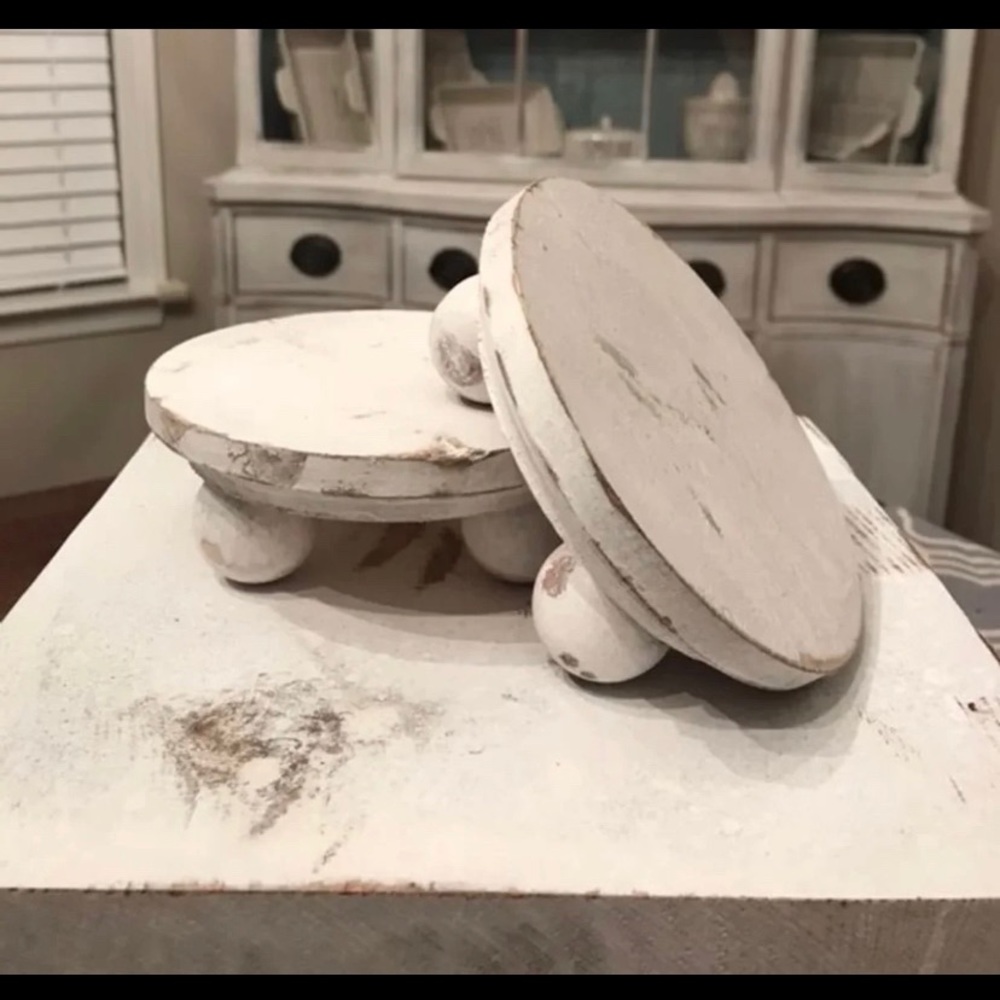 Two Pedestal stands